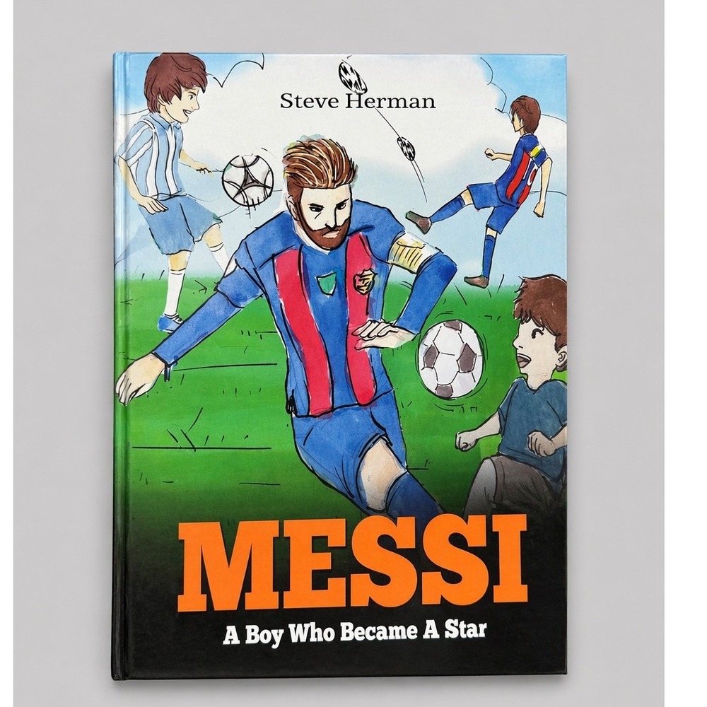 Messi A Boy Who Became A Star Steve Herman Soccer Biography Paperback 2017 - Picture 1 of 6